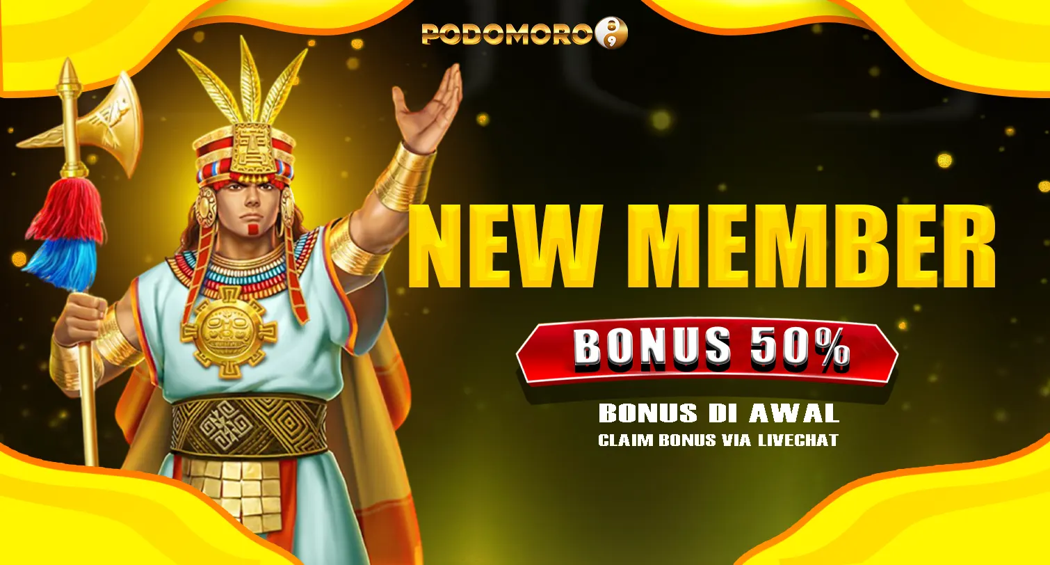 BONUS NEW MEMBER 50%